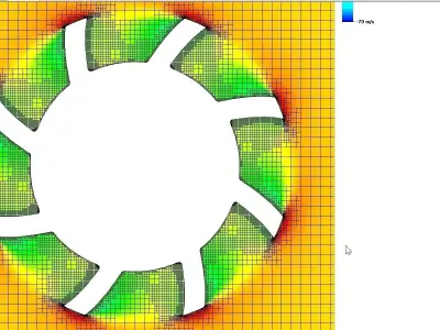 3D-Printable High Speed Ducted Fan Drone Rotor 3D print model