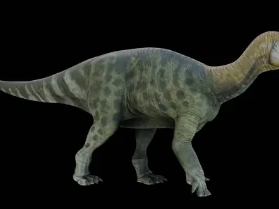 Iguanodon Asset Pack Low-poly 3D model