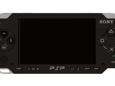 PSP portable playstation 3D model