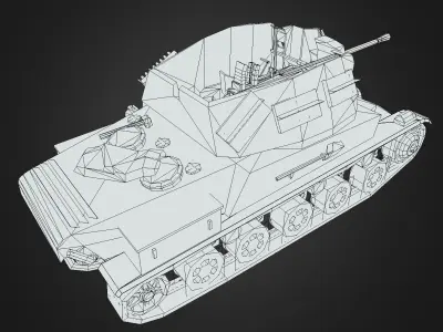 40M Nimrod Low-poly 3D model