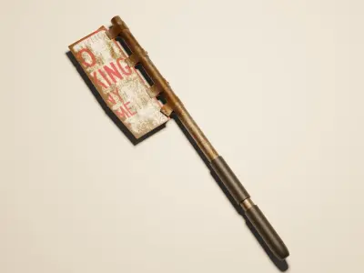 Apocalypse Axe Free low-poly 3D model