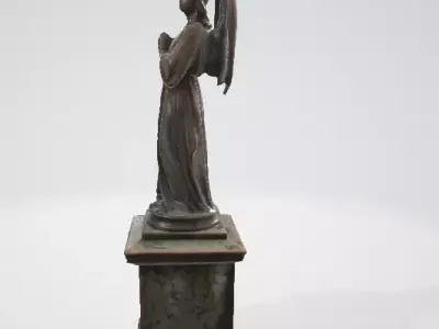 Angel statue 3D model