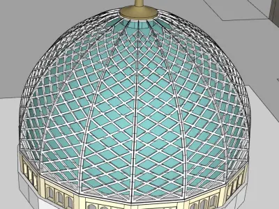 Traditional Haveli Exterior 3D model