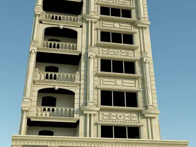 classical building 3D model