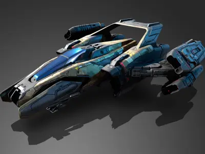 SF Fighter - Plug and Fly 3D model