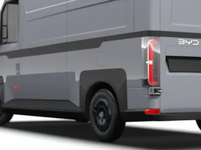 BYD E Vali SWB 2025 3D model