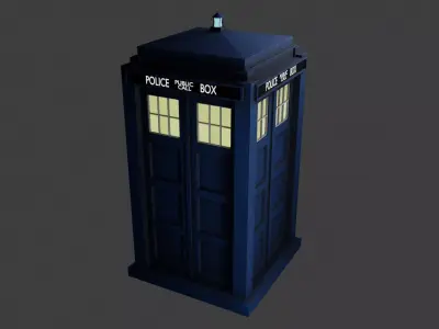 TARDIS 3D model