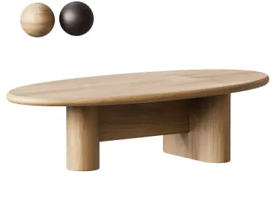 Beautifully Designed Fishes 19 Coffee Table 3D model