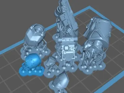 Black Knights - Crusader Squad 3D print model