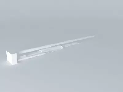 things white metal Free 3D model