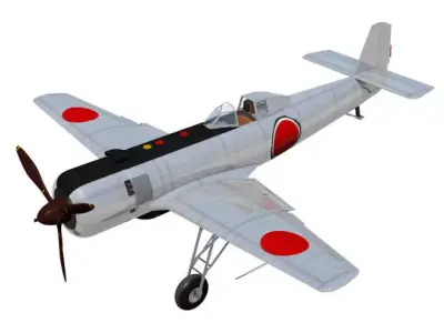 Nakajima Ki-115 Tsurugi 3D model