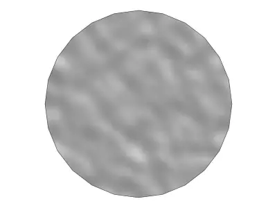 Puncao Cab Cilindrica E HSS 3 x 45 Tres S Cylindrical Head Punch 3D model