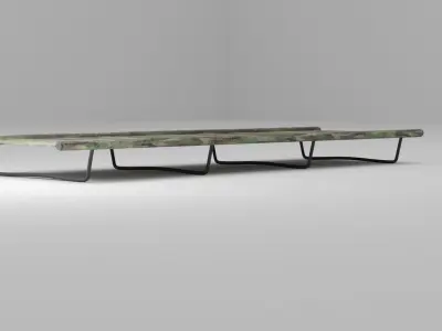 Sleeping pad Free low-poly 3D model