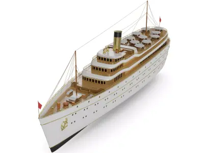 Luxury Liner 3D model