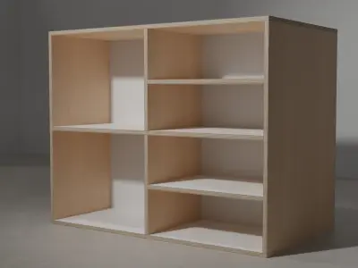Baltic Birch Kitchen Counter by Path Design Free 3D model