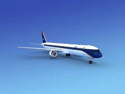 Boeing 757-300 Delta 3 3D model