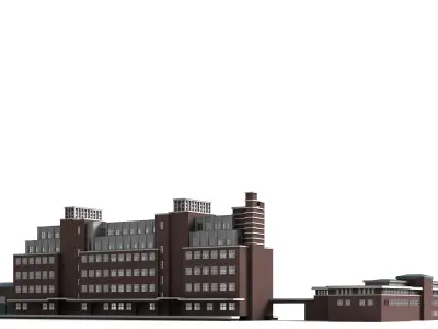 Peter Behrens Building 3D model