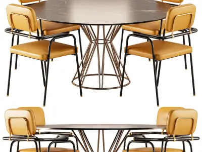 Dining Set 28 3D model