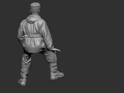 German Tankman ww2 7 3D print model