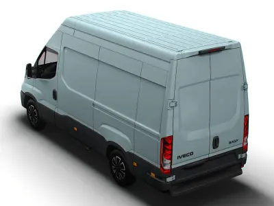Iveco eDaily Van L3H3 2024 3D model