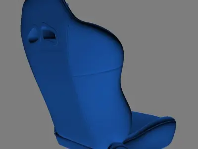 TKs Racing Seat Free 3D model