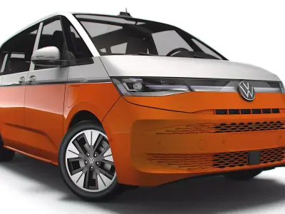 Volkswagen Multivan eHybrid T7 2023 3D model