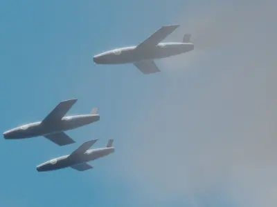 Regulus Cruise Missile Low-poly 3D model