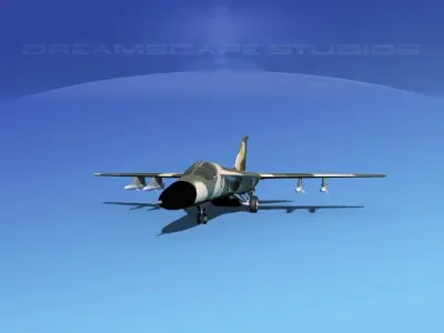 General Dynamics F-111 Aardvark RAAF 3D model