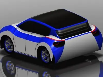 Crusader Concept Free 3D model