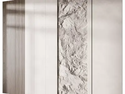 wall panel 23 Free 3D model