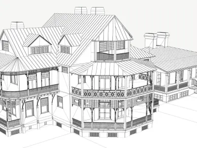 Victorian Villa 3D model