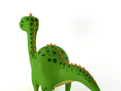inflatable dinosaur1 3D model