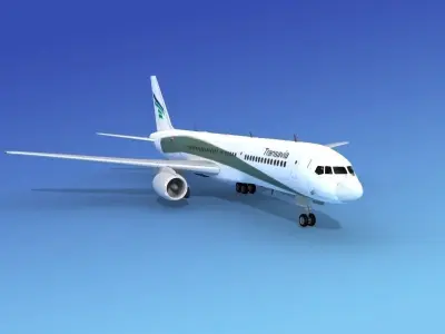 Boeing 757-200 Transavia 3D model