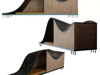 Home for dog 3D model