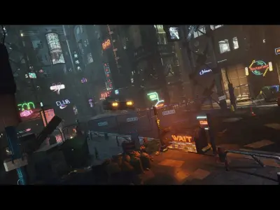 Cyberpunk Mega Bundle Vol1 Low-poly 3D model