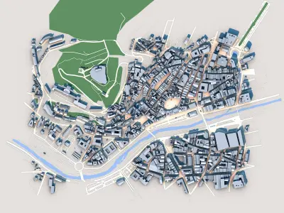 Burgos Cathedral Burgos Spain 3D model