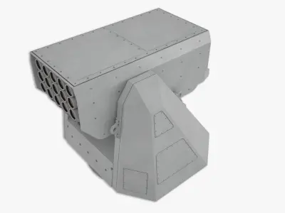 ODLS weapon system 3D model