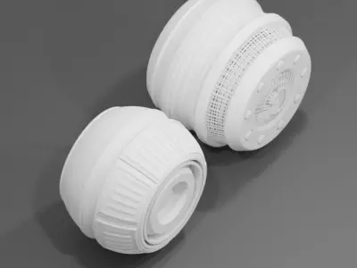 aset sci-fi Free low-poly 3D model