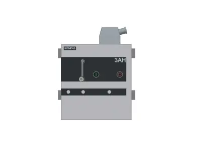 Vacuum circuit breaker Siemens 3AH5 Free 3D model