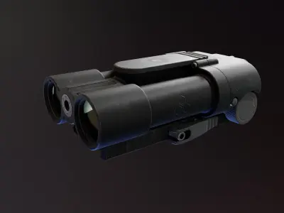 Radius Rangefinder Low-poly 3D model