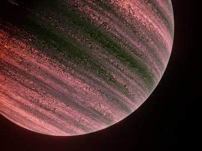 Planet Space Gas Giant Ready Low-poly 3D model purchase