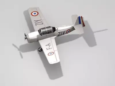 Nord Aviation 3 ad 2 Low-poly 3D model