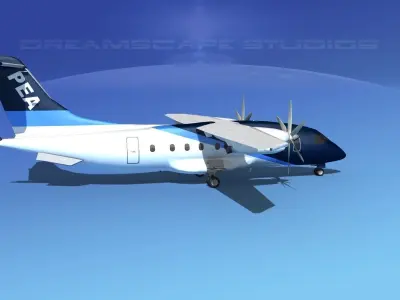 Dornier Do-328-130 Pacific Express 3D model