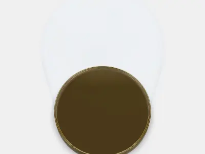 BEGAVNING Glass dome with base 1 3D model