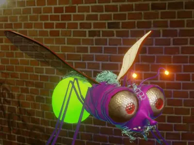 firefly fly 3D model