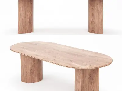 Dining set 33 Free 3D model