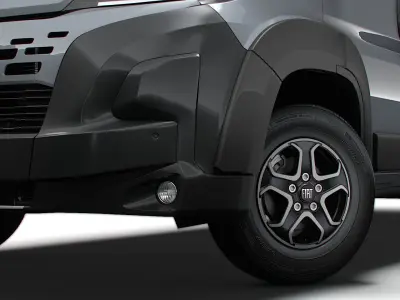 Fiat e Ducato Van L4H3 2024 3D model