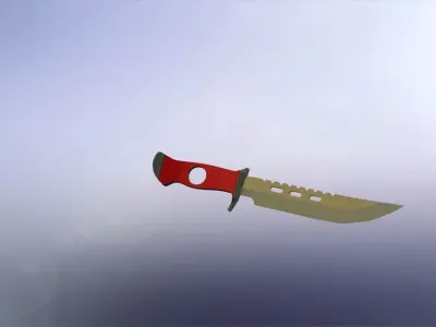 Knife Columbia 3D model