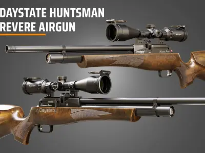Daystate Huntsman Revere Airgun 3D model
