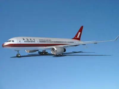 Boeing 787-8 Shanghai Airlines 3D model